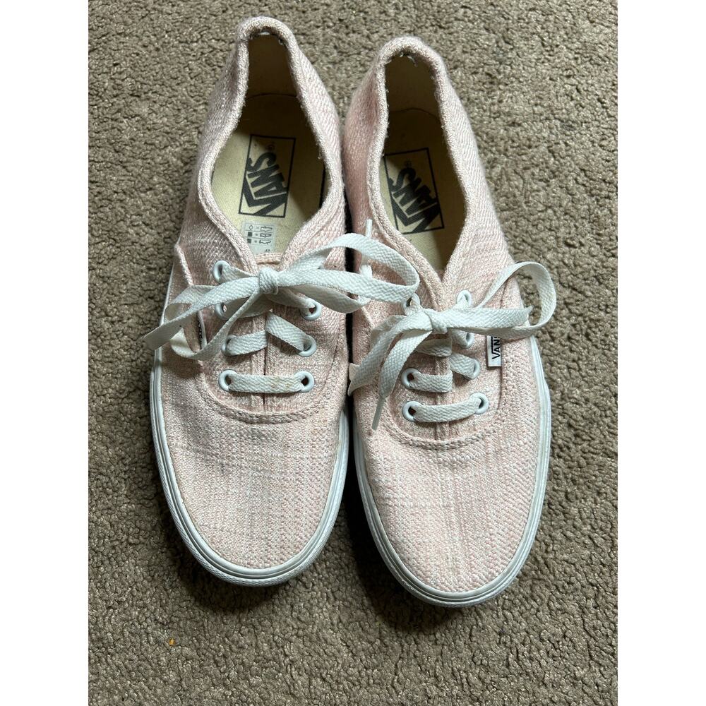 Women’s Size 8 Tweed Platform Stack Form Vans Sne… - image 2